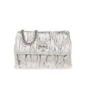 Tory Burch Kira Quilted Metallic Shoulder Bag